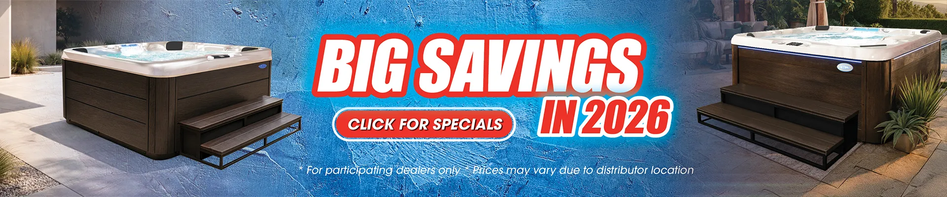 Calspas hot tub being used in a family setting - Tyler