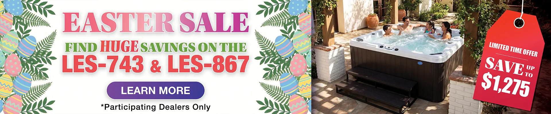 Calspas hot tub being used in a family setting - Tyler