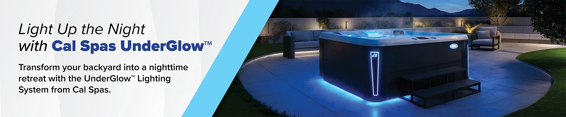 Calspas hot tub being used in a family setting - Tyler